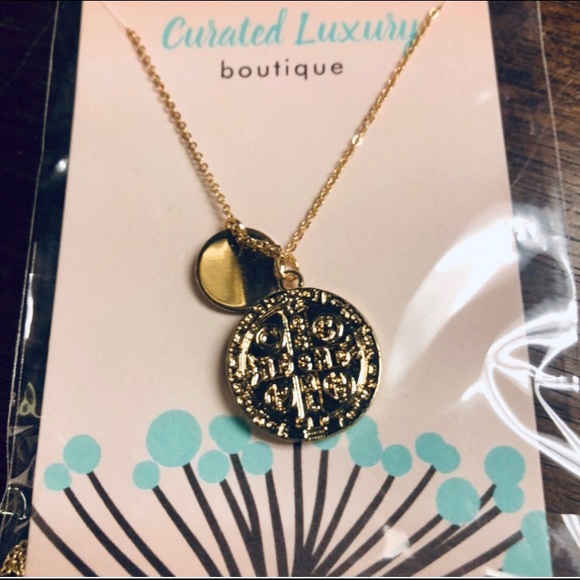 Delicate Coin Pendant Necklace - Picture 7 of 7